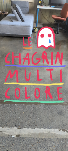 Android application Un chagrin multicolore screenshort
