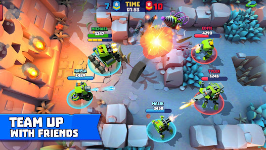 Tanks A Lot MOD APK v4.600 (Menu, Unlimited Money, Unlimited Ammo) Gallery 2