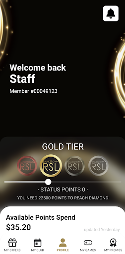 Bankstown RSL Screen 2