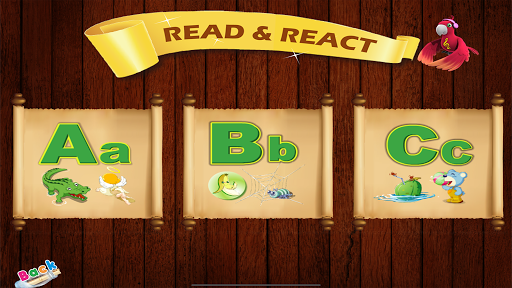 Android application 喬登美語 ABC screenshort