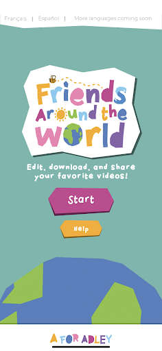 Android application Friends Around the World screenshort