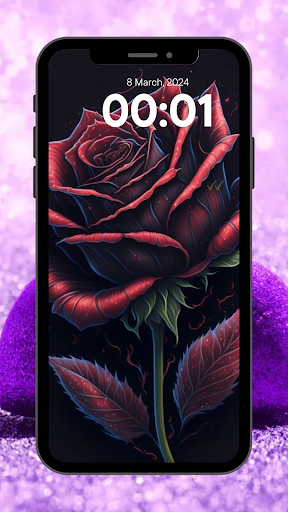Android application 4K Flower Wallpaper Live image screenshort