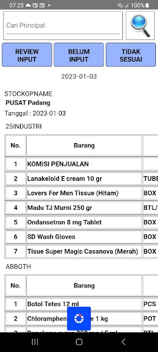 TGLogistik Screen 2