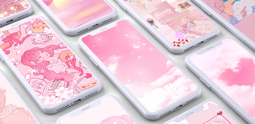 Android application Pink Aesthetic Wallpapers screenshort