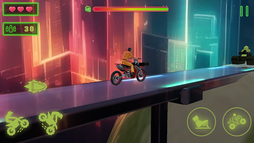 NeonRider Cyberpunk Run and Gun