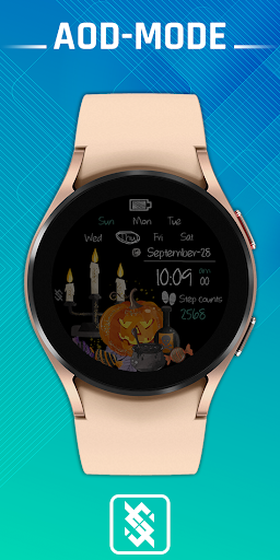 BFF50- Halloween Pumpkin Cat Screen 2