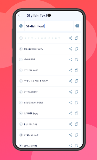 Stylish Font - Text Generator Screen 3