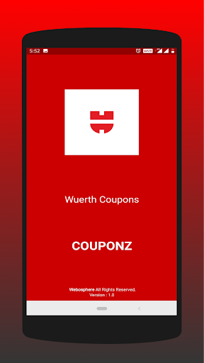 Android application Wuerth Coupons screenshort