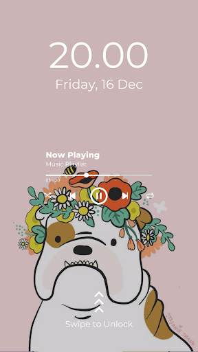 Kawaii Dog Wallpaper 4K