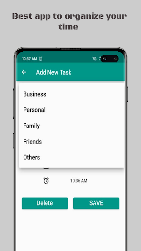 Task Planner Screen 3
