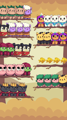 Cat Sort Puzzle - Screenshot 1