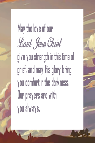 RIP  Condolence Messages