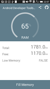 Developer Toolbelt - Fill RAM Unknown