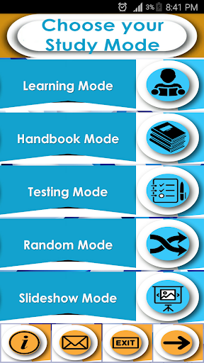 Android application MCAT Test Bank :Notes & Quizz screenshort