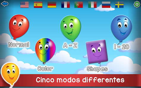 Globos de Colores Juegos online gratis para niños en preescolar por  Sanfrancisco Infantil