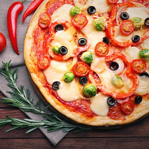 Pizza Wallpaper HD logo