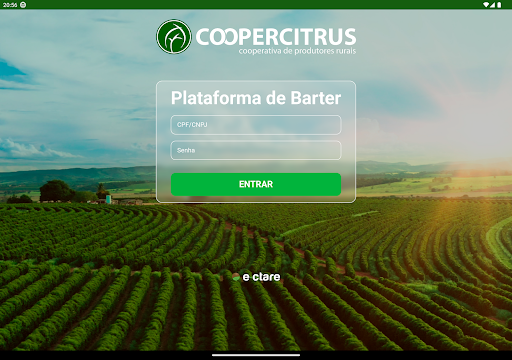 Android application AgriShop Coopercitrus screenshort