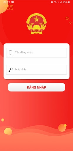 Android application HĐND Bắc Giang screenshort