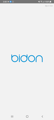 Android application Bidon screenshort