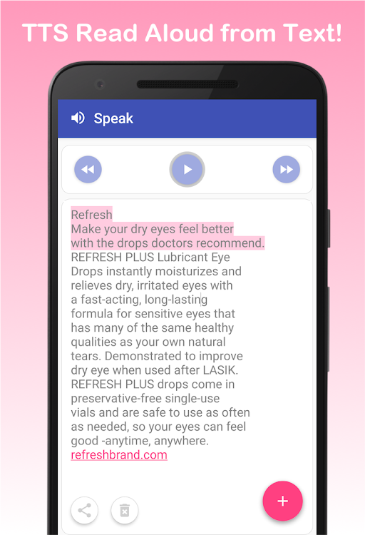 Text to Speech TTS Read Aloud - 0.0.14 - (Android)