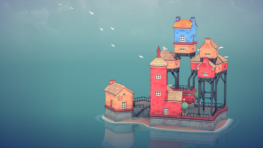 Water Town - Townscaper