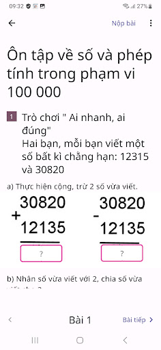 Toán lớp 4 - Cánh Diều Screen 3