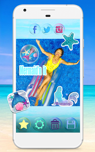 Mermaid Photo Stickers