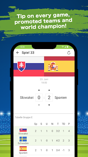 Android application Tipking - Football Euro/EC2024 screenshort