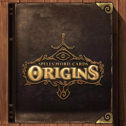 Spells word Cards: Origins Logo