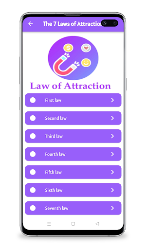 Law of Attraction Screen 2