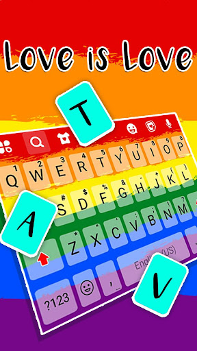 Rainbow SMS Theme Screen 2
