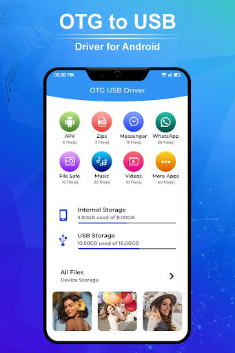 OTG USB Driver for Android  USB to OTG Converter