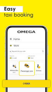 Omega: taxi service