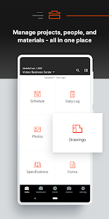 Procore Varies with device screenshots 1