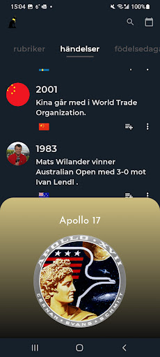 History Calendar - On This Day Screen 3