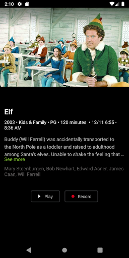 Screenshot of Greenlight TV