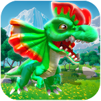 Jurassic Dilophosaurus