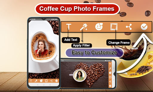 Coffee Cup Photo Frames screenshot 3