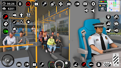 Coach Bus Train Driving Games Screen 2