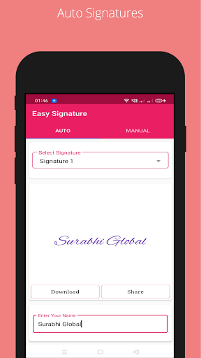Easy Signature (A Signature Cr Screen 2