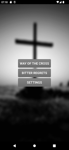 Android application Way Of The Cross screenshort