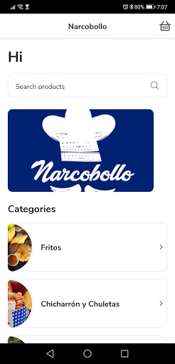 Android application Narcobollo screenshort