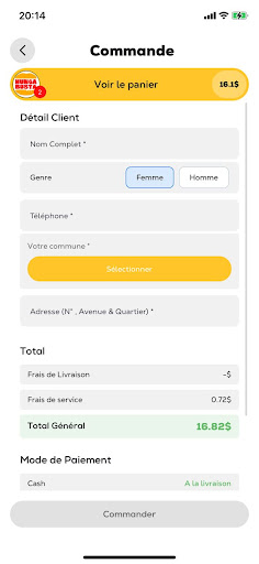 Lax Food – Livraison de repas