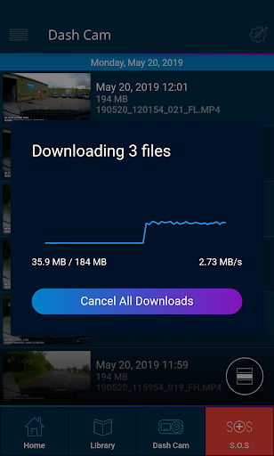 MyNextbase Connect Screen 3