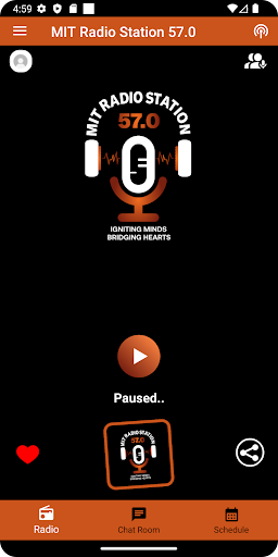 Android application MIT Radio Station 57.0 screenshort