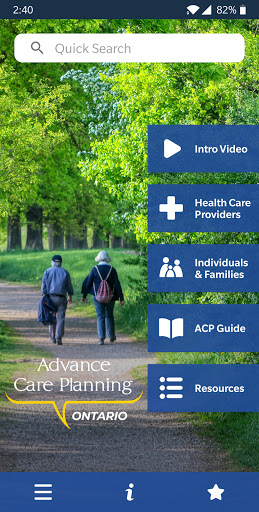 Advance Care Planning Ontario Screen 2