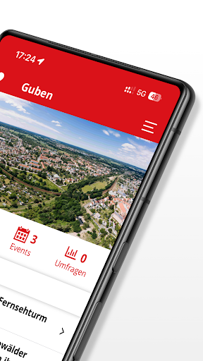 Guben App Screen 2
