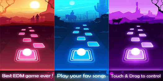 Tiles hop Rush E music game 5.0.0 APK + Мод (Unlimited money) за Android