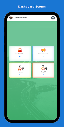 Fleetly STS Transport Manager Screen 2