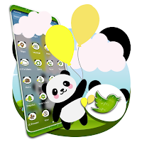 Panda Balloon Launcher Theme
